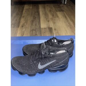 Women's Nike Air Vapormax Flyknit 3 Triple Black Aj6900 004 Size 9.5